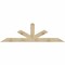 Ekena Millwork Saratoga Rough Sawn Timber Gable Bracket, Douglas Fir, 96"W x 28"H x 2"D x 6"F, 7/12 Pitch GBW096X28X0206SAR00RDF - alternate 1